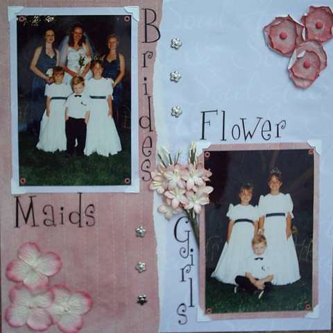 Bridesmaids and Flower girls