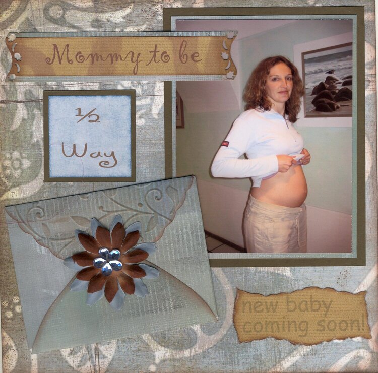 Mommy to be layout