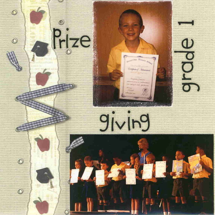 Grade 1 Prize Giving