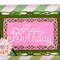Green Stripe and Pink Birthday