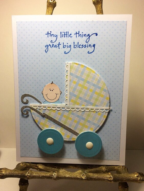 Baby Boy Card