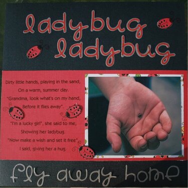 Ladybug, Ladybug, Fly Away Home