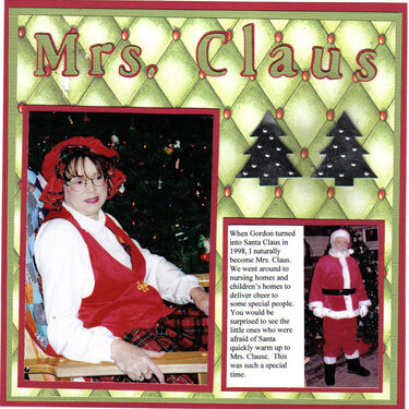 Book of Me - Mrs. Claus