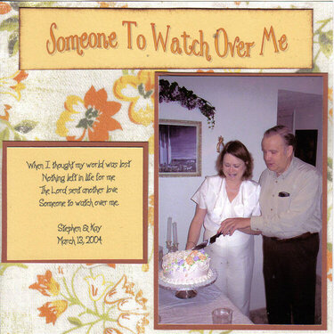 Book Of Me - Someone To Watch Over Me.