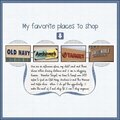 favorite places to shop