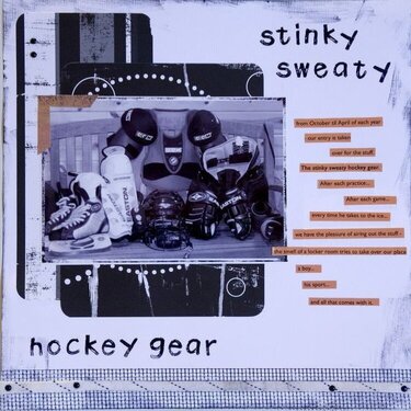•stinky, sweaty hockey gear•&lt;br&gt;Technique Tuesday