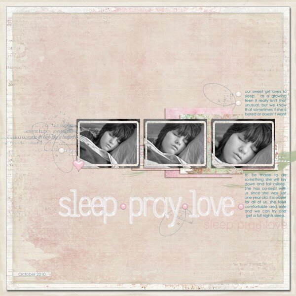 sleep . pray . love