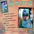 ~Rawr~ Halloween Layout