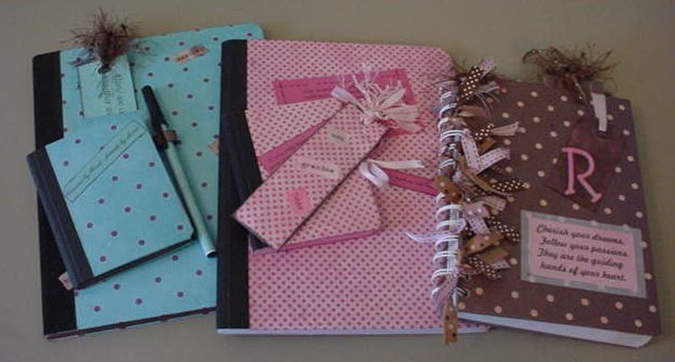 Journal, and composition notebooks