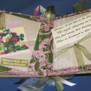 Mothers Day Pink and green pages 7 and 8