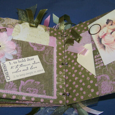 Mothers Day Pink and green pages 9 and 10