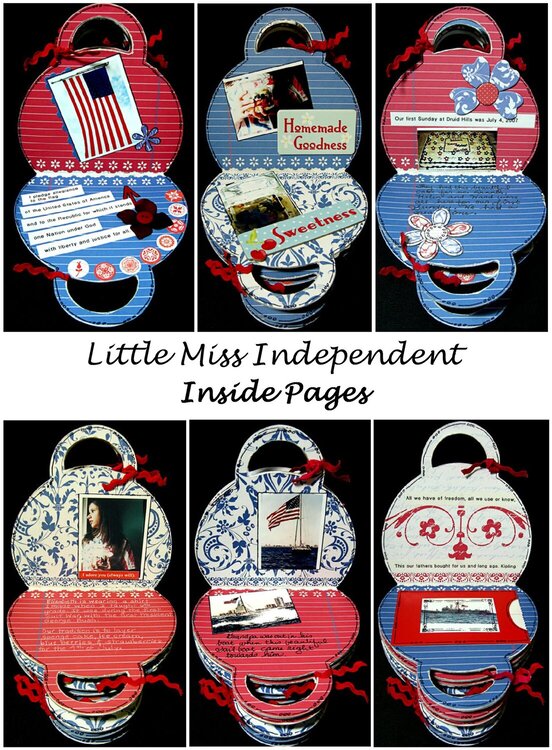 Little Miss Independent {Inside pages}