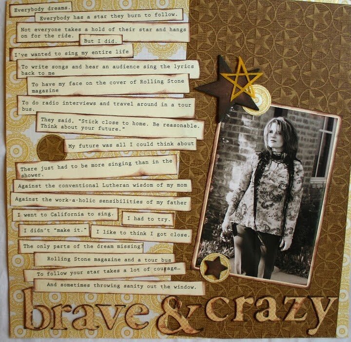 brave &amp; crazy *SFTIO July Courage Kit*