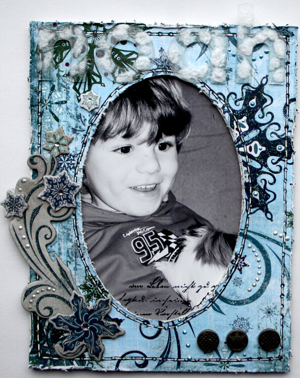 Noah - altered frame **Bo Bunny**