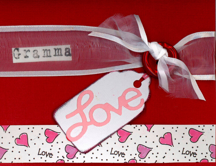 Gramma&#039;s Valentines  Card