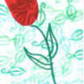 #30 &quot;Rose on Leaves&quot;
