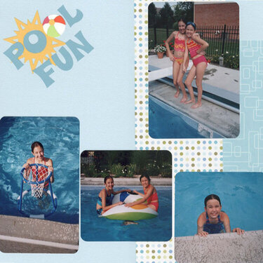 Pool Fun, left page