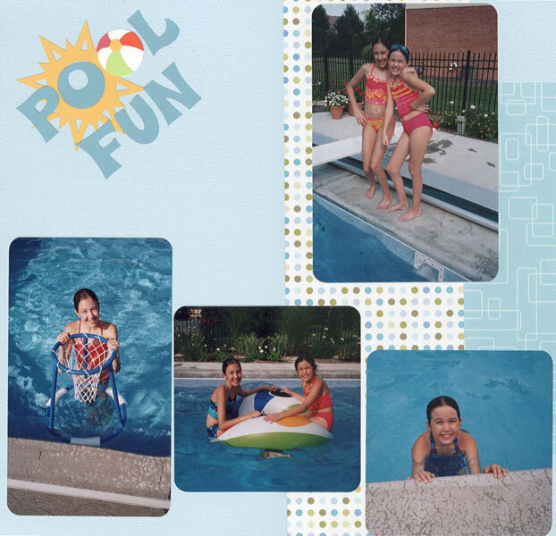 Pool Fun, left page