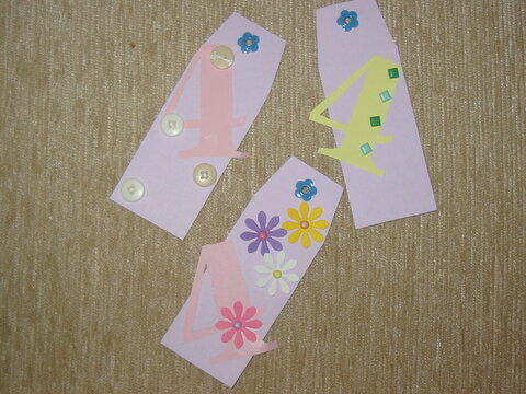 #4 tags for number swap