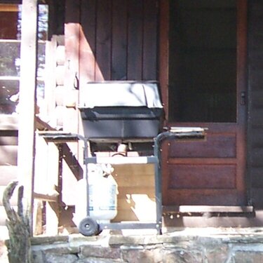 A Barbecue Grill -4 Pts