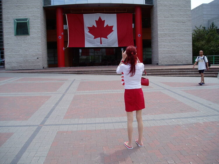 Canadian Flag - 4 pts
