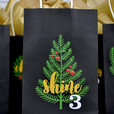 Christmas Advent Gift Bags