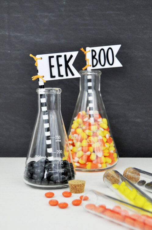 Halloween Candy Beakers