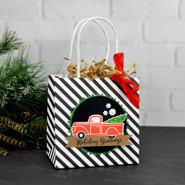 Holiday Greetings Gift Bag *Jillibean Soup*