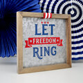 Let Freedom Ring  Sign *Jillibean Soup*