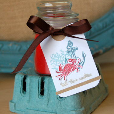 Nautical Stamped Card