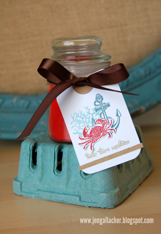 Nautical Stamped Card