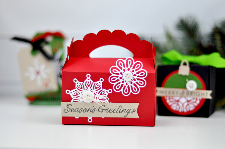 Spellbinders Christmas Gifts Tags and Boxes