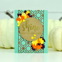 Spellbinders Shine Die Cut Card