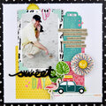 "Sweet Day" Scrapbooking Process Video