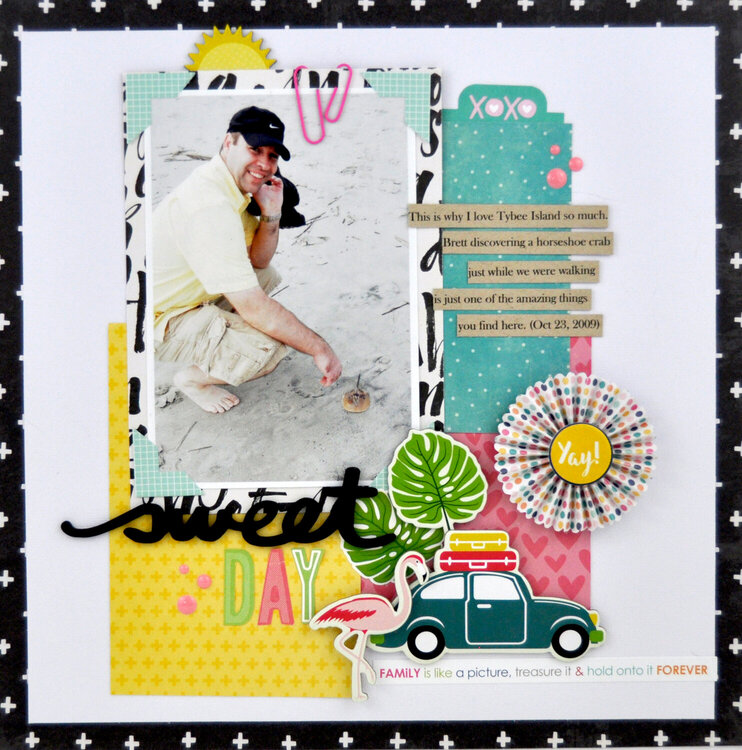 &quot;Sweet Day&quot; Scrapbooking Process Video