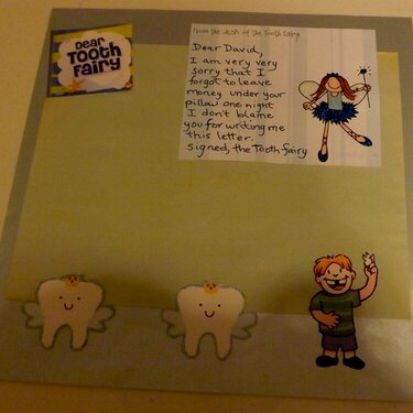 My sweet sons angry letter to the tooth fairy &amp; the reply from the tooth fairy