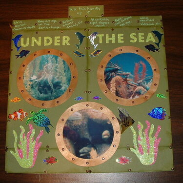 Disney 20,000 Leagues under the sea  Right   about 166 brads