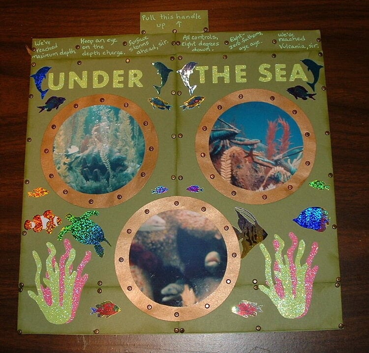 Disney 20,000 Leagues under the sea  Right   about 166 brads