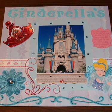Cinderella&#039;s Castle 1987  pg 1 Bling Alert ! NSBD prizes