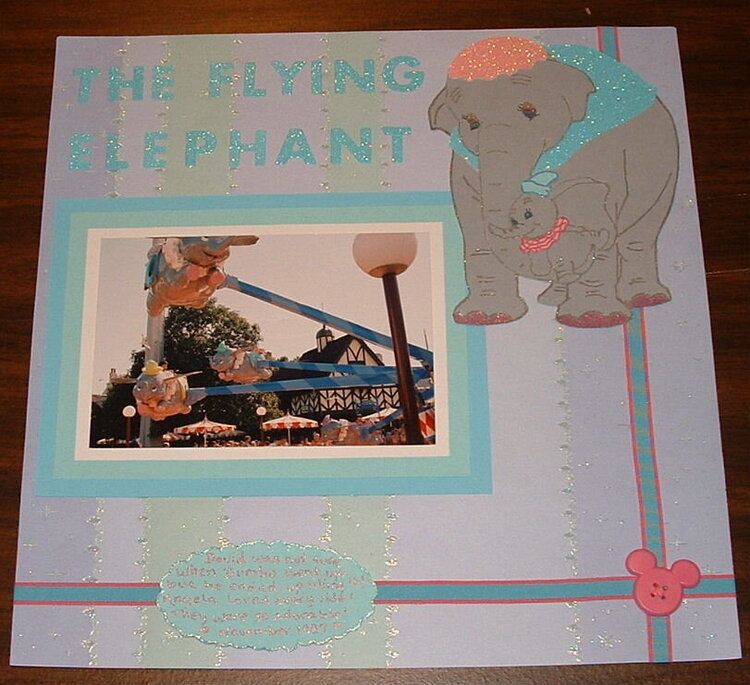 Dumbo  1987  pg 2 Paper piecing by hand
