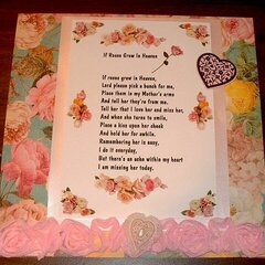 If Roses Grow in Heaven     my beautiful Mother pg 1