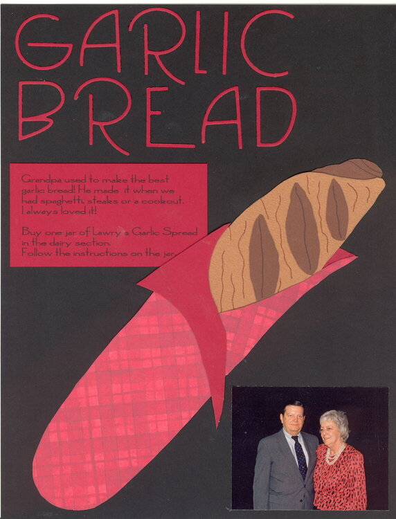 Garlic Bread  Heritage Recipe Album
