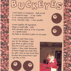 Buckeyes   Heritage Recipe Album