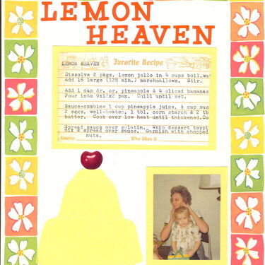 Lemon Heaven  Heritage Recipe Album