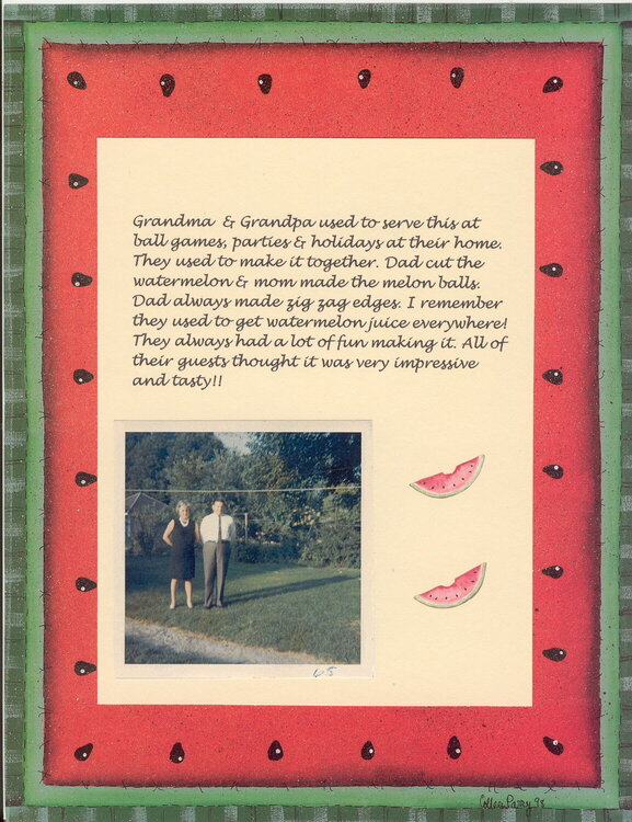 Watermelon Basket pg 2  Heritage recipe Album