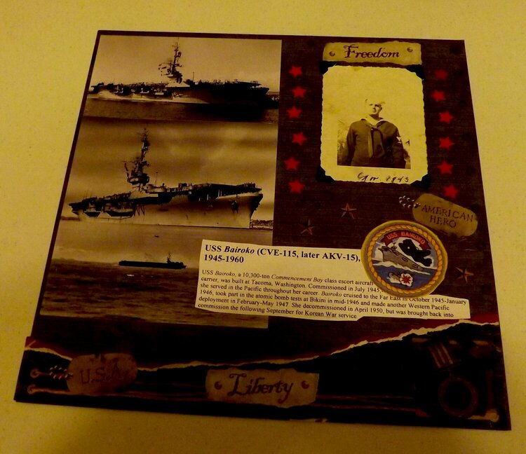 Dads Navy ship pg 1 July heritage challenge.. 10. share