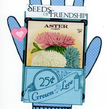 Garden  glove card for Reynee