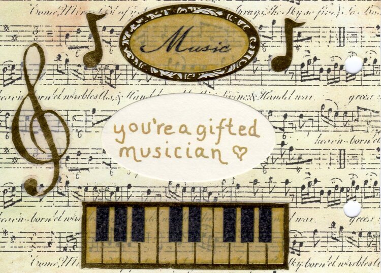 you are a gifted musician    pg 30