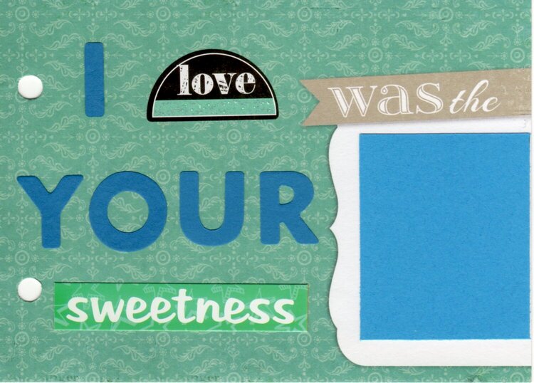 I love your sweetness  pg 5
