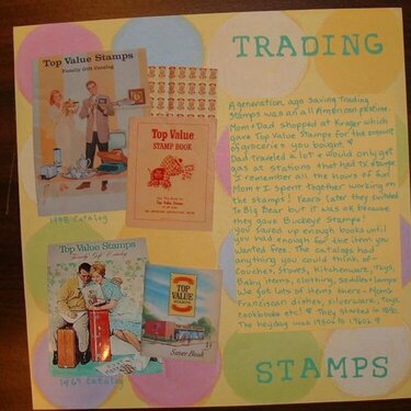 Childhood Memories  Trading Stamps
